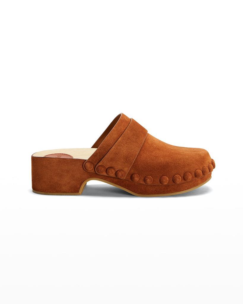 商品Chloé|Joy Suede Mule Clogs,价格¥6946,第1张图片