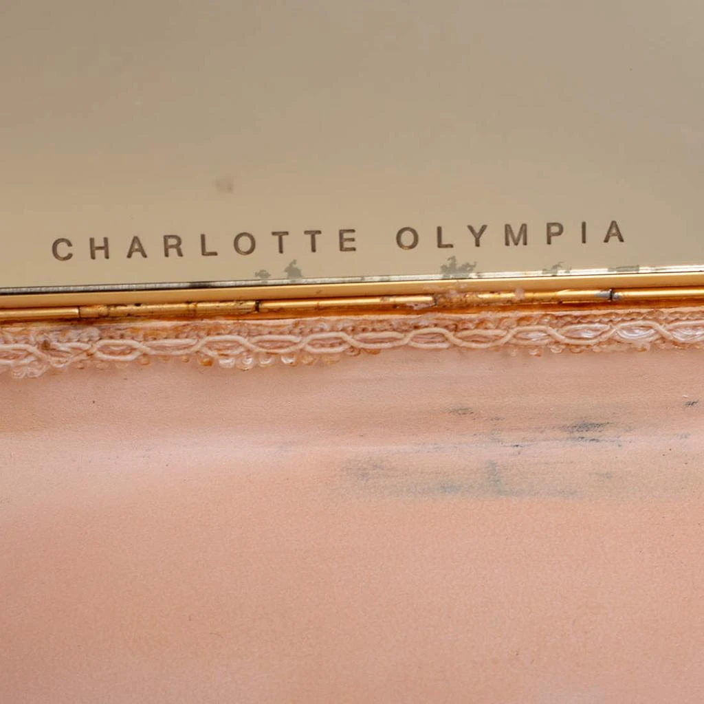 Charlotte Olympia Gold Metal Clutch 商品