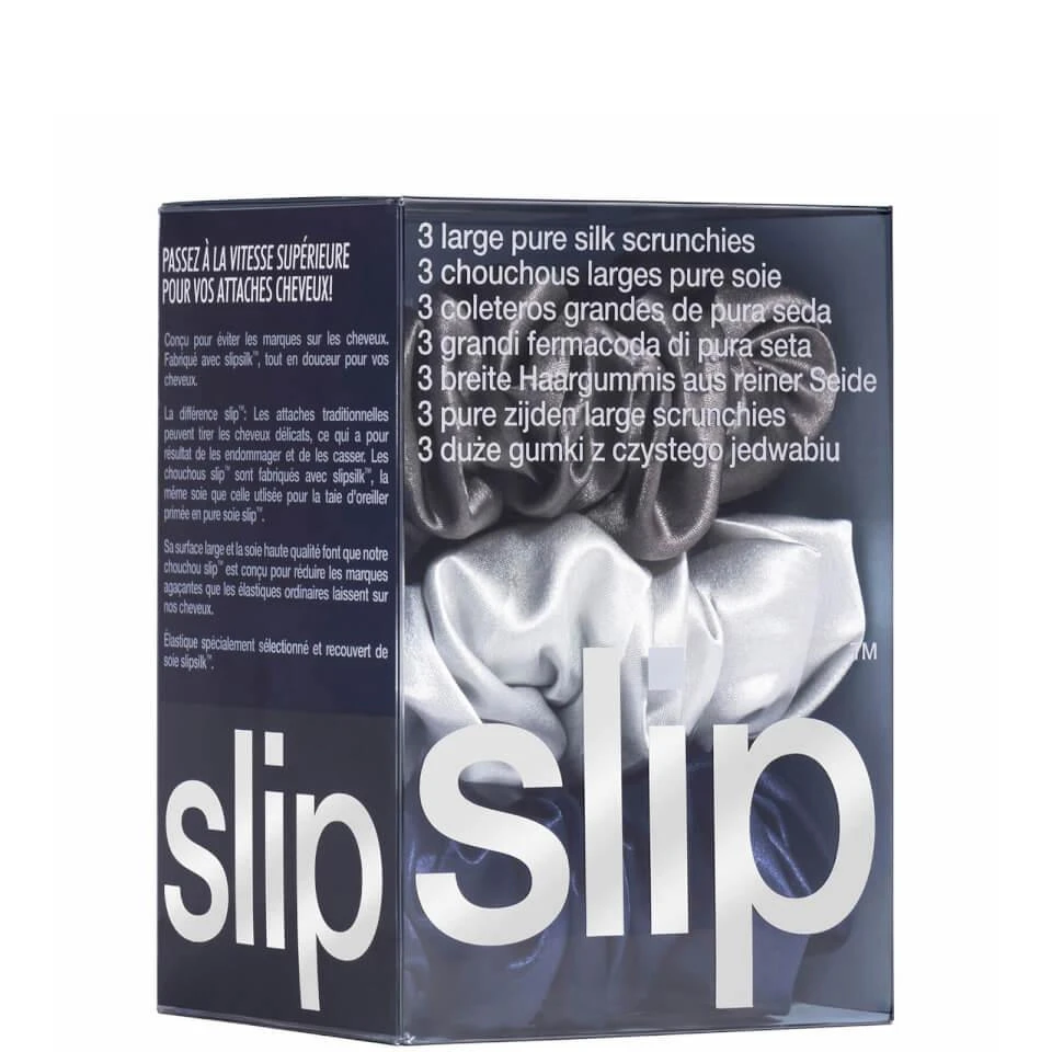 Slip Pure Silk 3-Pack Large Scrunchies 商品