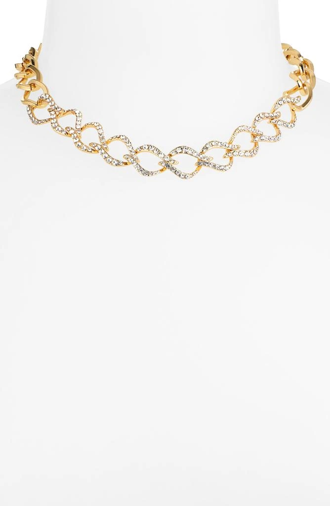 商品Nordstrom|Crystal Pavé Chain Link Necklace,价格¥57,第2张图片详细描述