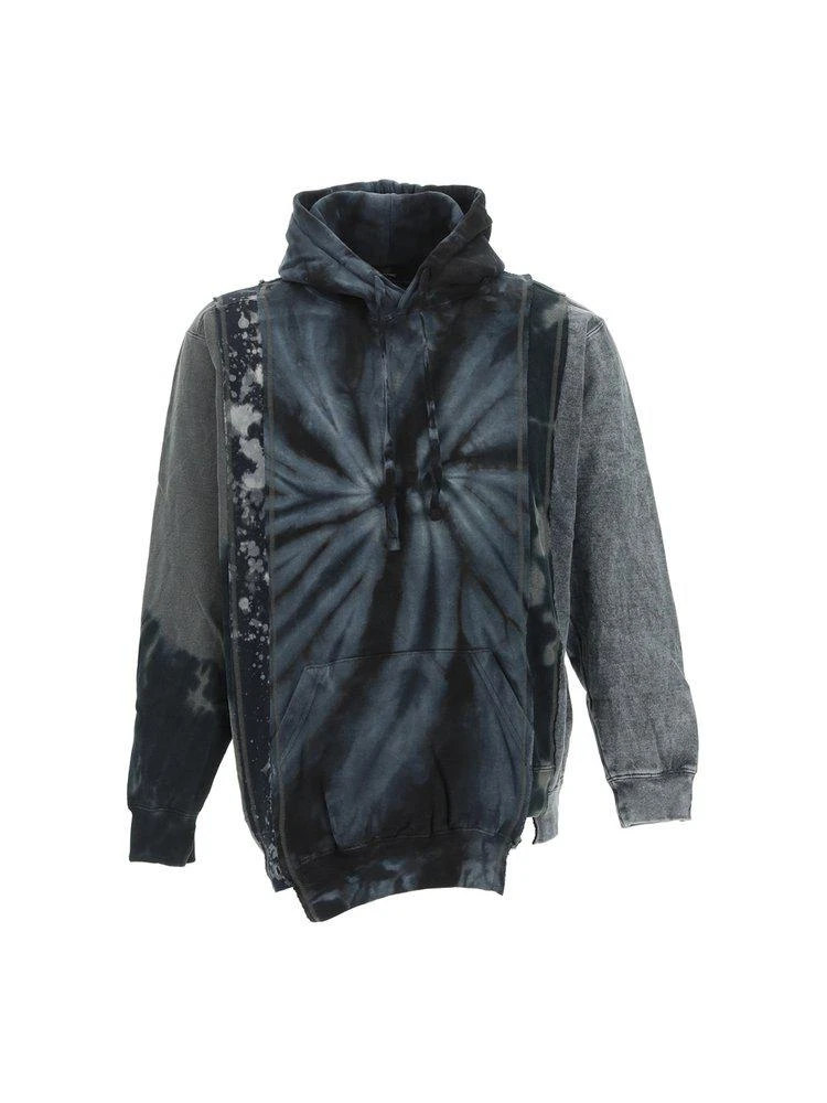 商品Needles|Needles Panelled Tie-Dyed Drawstring Hoodie,价格¥1736,第1张图片