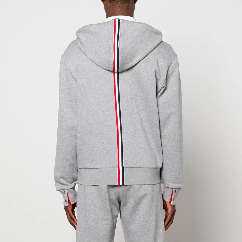 商品Thom Browne|Thom Browne Men's Tricolour Stripe Classic Zip Hoodie,价格¥4425,第2张图片详细描述