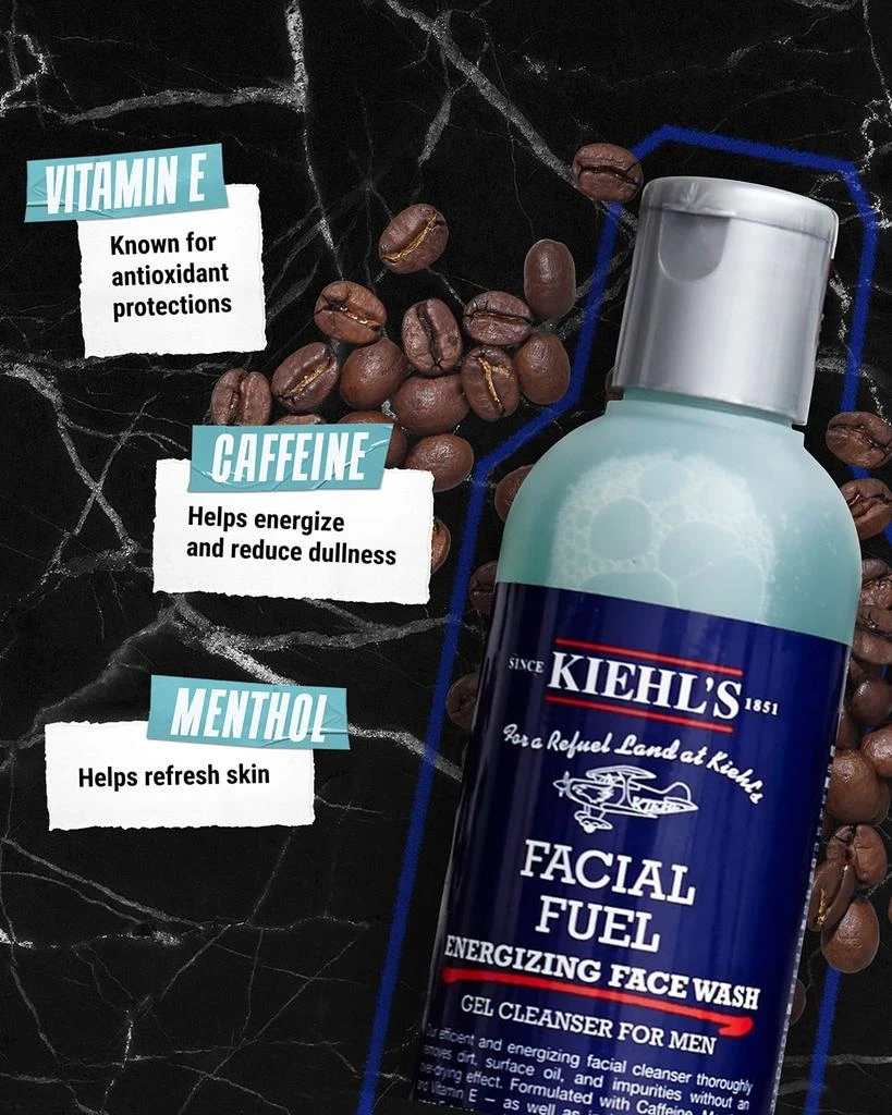 商品Kiehl's|Facial Fuel Energizing Face Wash, 33.8 oz.,价格¥542,第4张图片详细描述