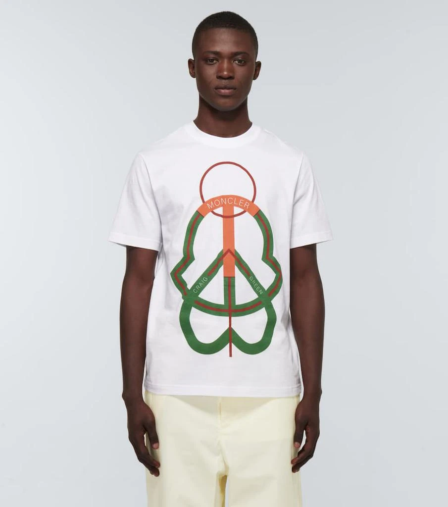 商品Moncler|5 Moncler Craig Green棉质T恤,价格¥2143,第3张图片详细描述