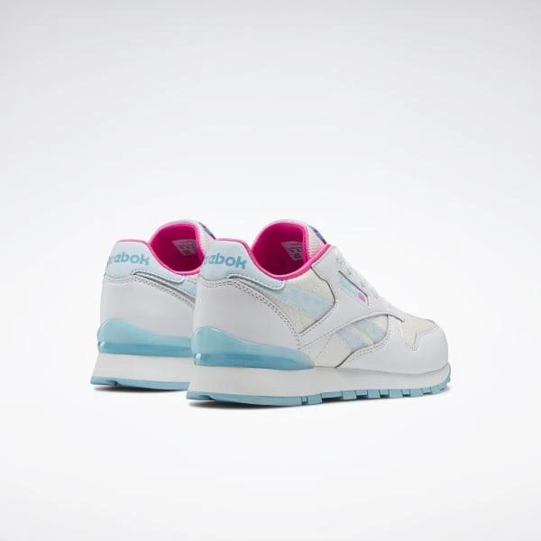 商品Reebok|Classic Leather Step 'n' Flash Shoes - Preschool,价格¥507,第4张图片详细描述