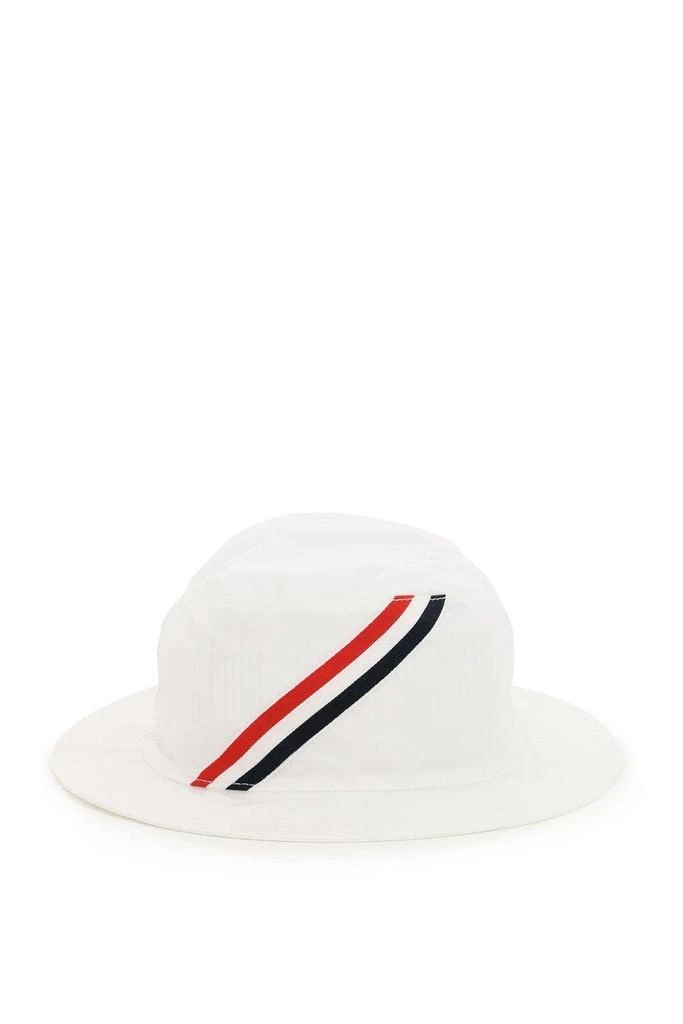 商品Thom Browne|Thom Browne Rwb Stripe Detail Bucket Hat,价格¥2728,第3张图片详细描述