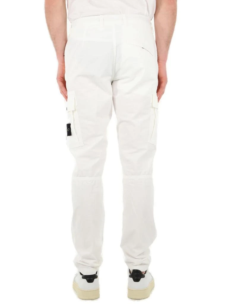 商品Stone Island|Stone Island Buttoned Logo Patch Cargo Pants,价格¥2486,第2张图片详细描述