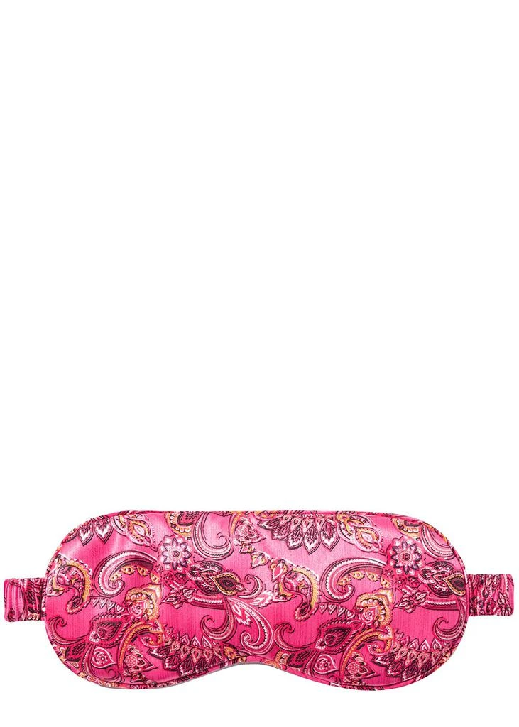 商品Slip|X Alice + Olivia Pure Silk Sleep Mask - Spring Paisley,价格¥452,第3张图片详细描述