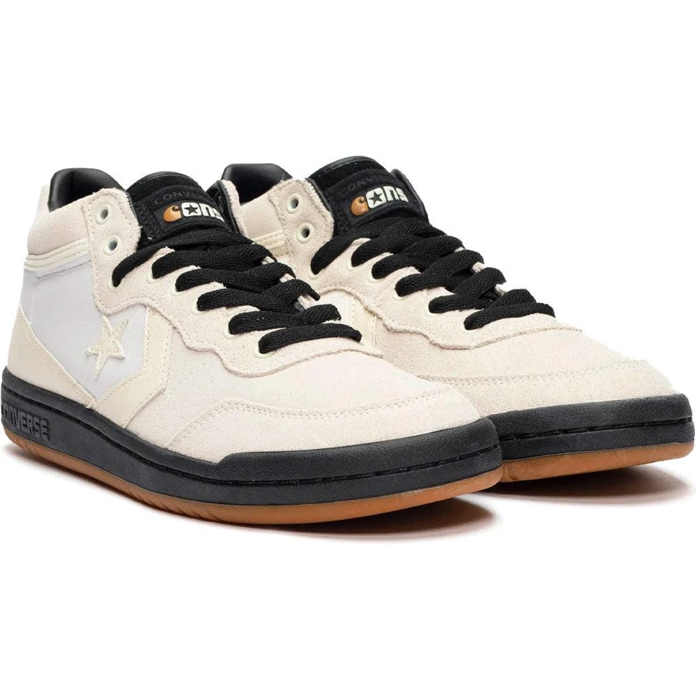 商品Converse|Fastbreak Pro Mid x Carhartt WIP 'White / Black / Gum Honey',价格¥831,第3张图片详细描述