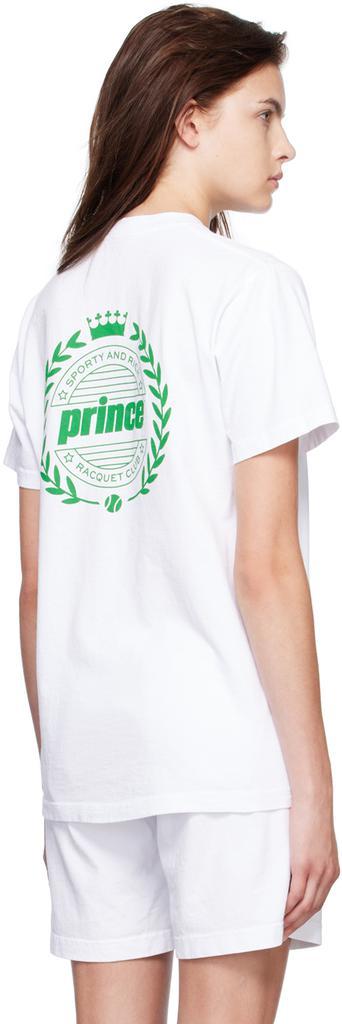 商品Sporty & Rich|White Prince Edition Crest T-Shirt,价格¥269,第5张图片详细描述