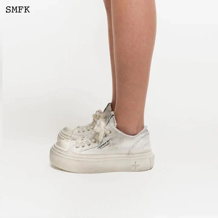 商品SMFK|SMFK WOMEN SUPER MODEL RETRO SNEAKERS,价格¥1034,第4张图片详细描述