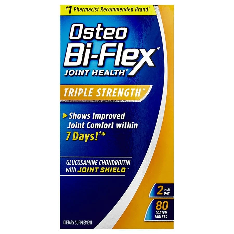 商品Osteo Bi-Flex|三倍维骨力 强效配方 80粒,价格¥303,第1张图片