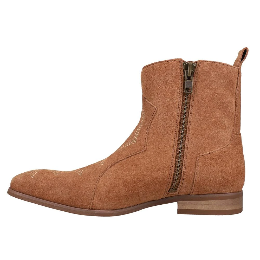 商品Dingo|Brooks Embroidered Round Toe Pull On Boots,价格¥227,第3张图片详细描述
