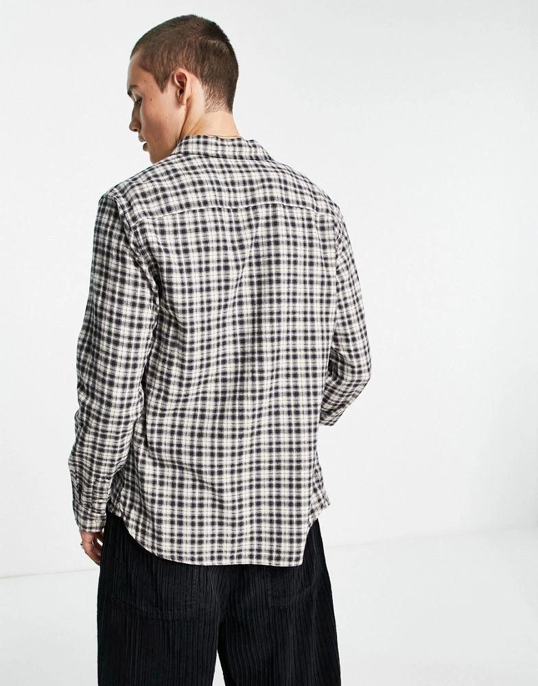 商品ALL SAINTS|AllSaints Lexington long sleeve check shirt in ecru,价格¥531,第2张图片详细描述