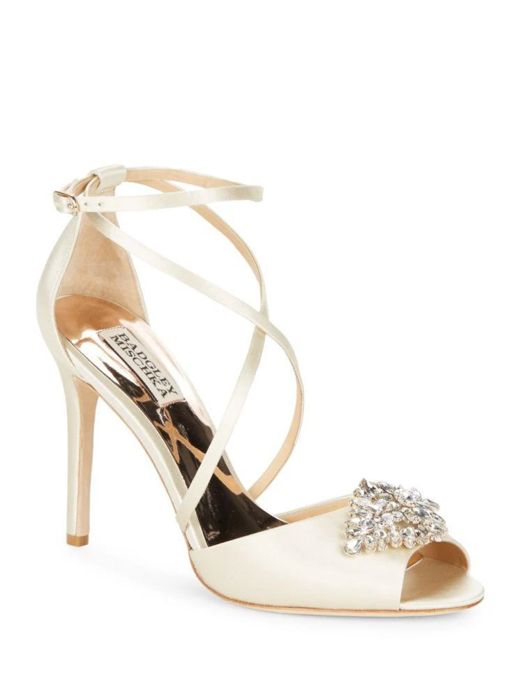 Tatum Satin Stiletto Heel Sandals 商品