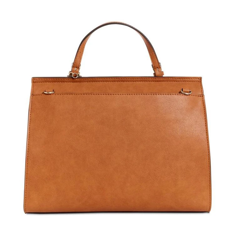商品GUESS|顶部把手斜挎包 GUESS Huntley Top-Handle Flap-Front Satchel,价格¥525,第5张图片详细描述