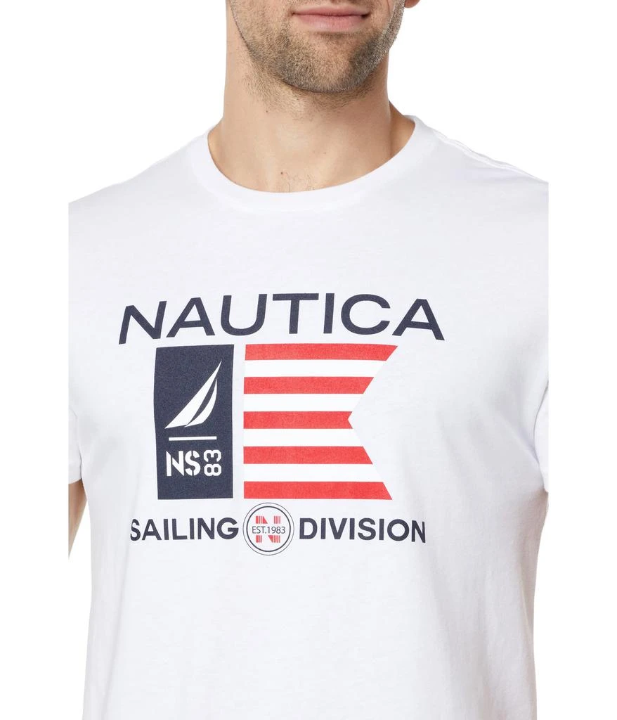 商品Nautica|Sustainably Crafted American Sailing Division Graphic T-Shirt,价格¥182,第3张图片详细描述