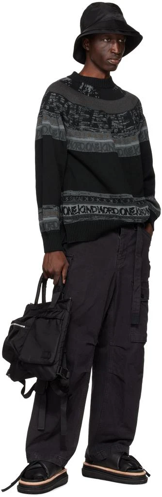 商品Sacai|Black PORTER Edition Small Helmet Backpack,价格¥3172,第4张图片详细描述