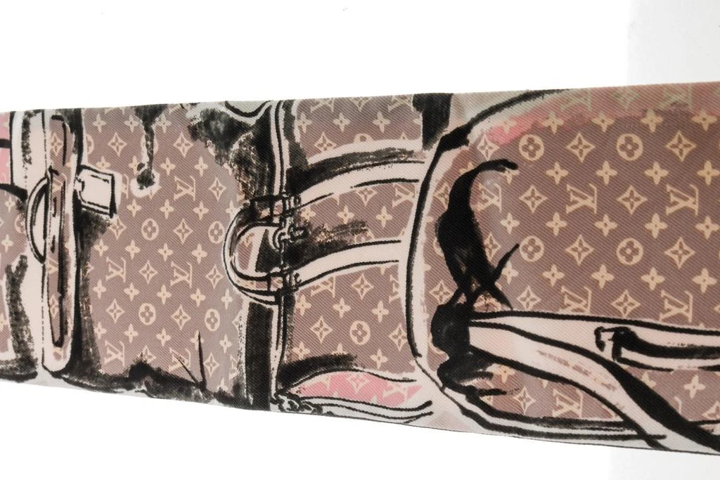 商品[二手商品] Louis Vuitton|Louis Vuitton Monogram Nude Scarf,价格¥3945,第3张图片详细描述