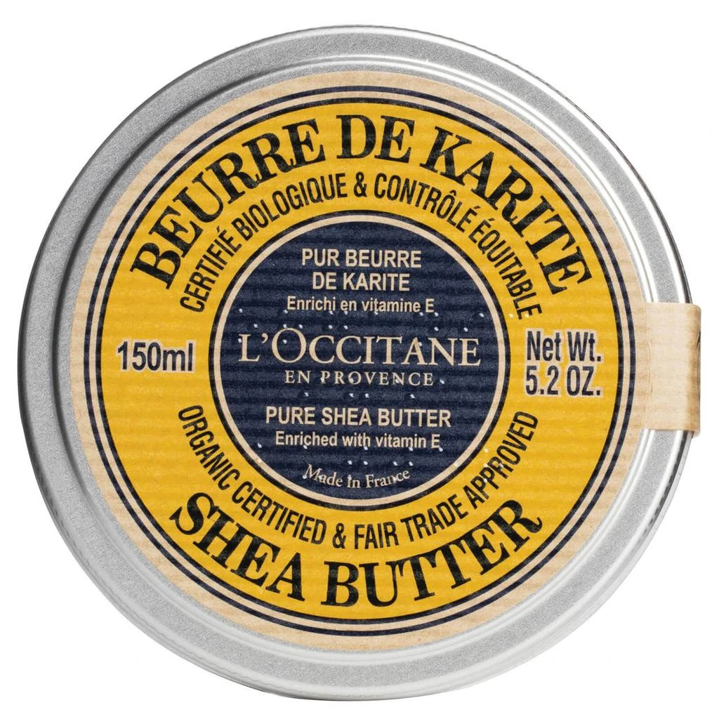 商品L'Occitane|L'Occitane Organic Shea Butter 100% (150ml),价格¥163,第1张图片