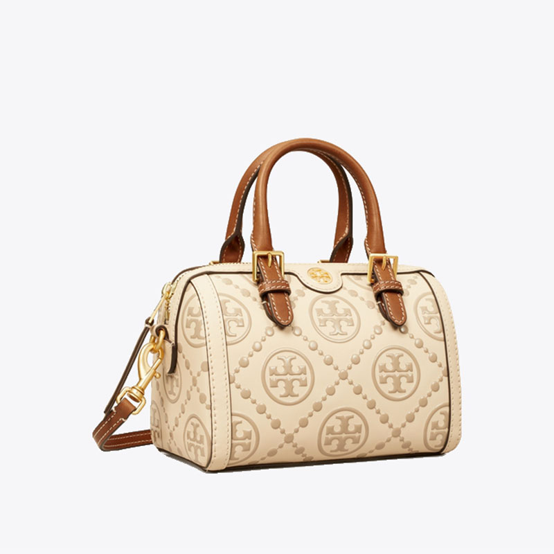 Tory Burch | 【香港直邮】汤丽柏琦TORY BURCH女包迷你压花酒桶包波士顿包90777 2594.74元 商品图片