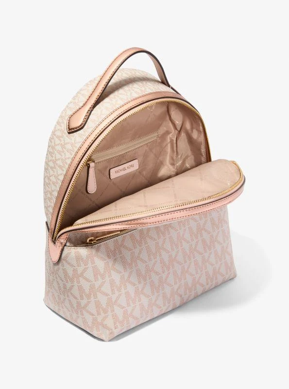 商品Michael Kors|Sheila Medium Two-Tone Signature Logo Backpack,价格¥2671,第2张图片详细描述