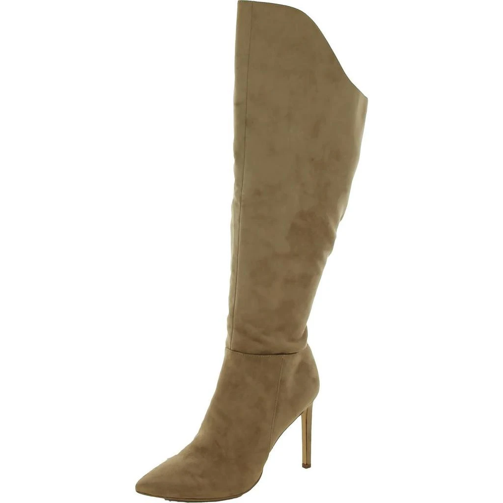 商品Nine West|Nine West Womens Telena Zipper Wide Calf Knee-High Boots,价格¥207,第1张图片