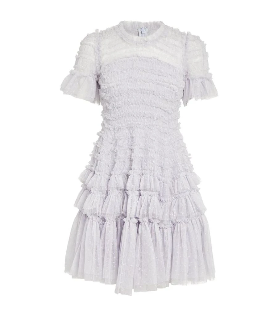 商品Needle & Thread|Valentine Ruffle Micro Mini Dress,价格¥2540,第1张图片