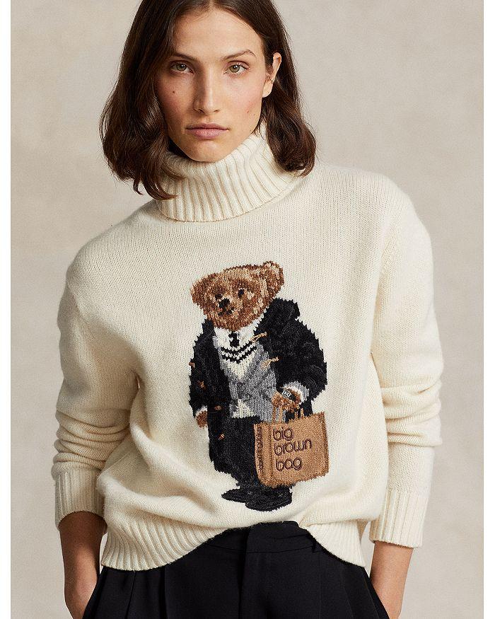 ★★POLO RALPH LAUREN★★ Polo Bear Wool Turtleneck Sweater POLO RALPH LAUREN POLO BEAR TURTLENECK WOOL SWEATER SIZE XL