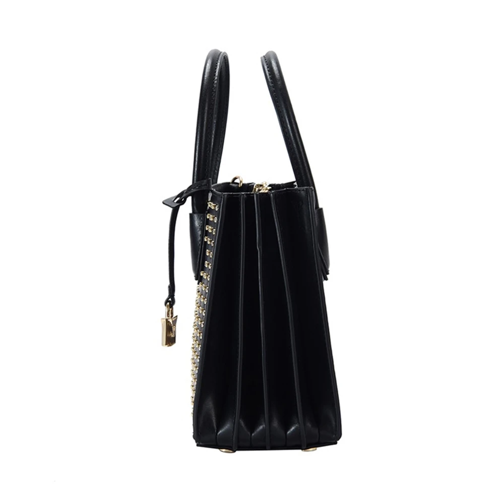 Michael Kors 迈克高仕 女士黑色手提包 30H9GM9M8O-BLACK 商品