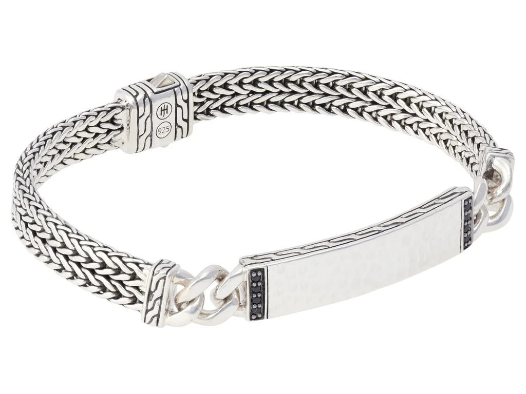 商品John Hardy|6 mm Classic Chain Hammered Flat Chain ID Bracelet,价格¥4936,第1张图片