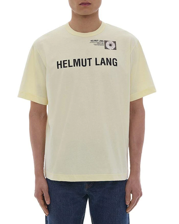 商品Helmut Lang|Oversized Short Sleeve Multi Logo Tee,价格¥803,第1张图片