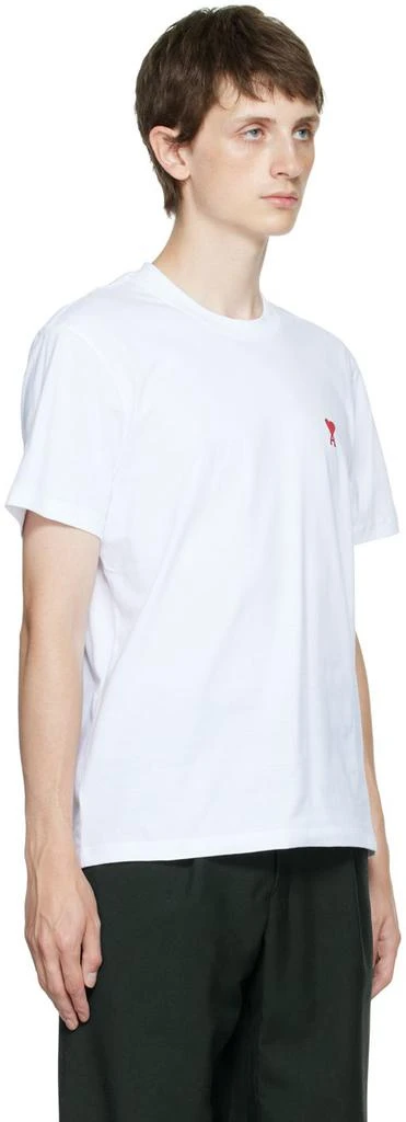 商品AMI|White Ami de Cœur T-Shirt,价格¥383,第2张图片详细描述