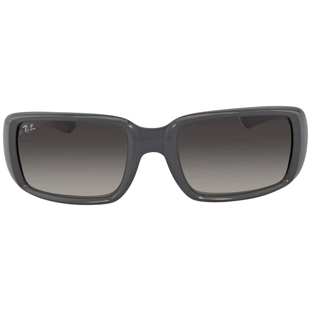 商品Ray-Ban|Ray Ban Grey Gradient Wrap Mens Sunglasses RB4338 649711 59,价格¥670,第1张图片