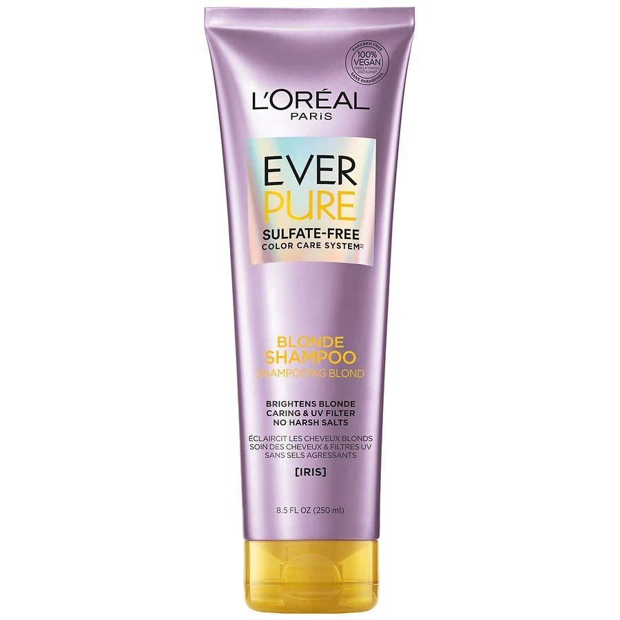 商品L'Oreal Paris|Sulfate Free Blonde Shampoo with Iris,价格¥83,第1张图片