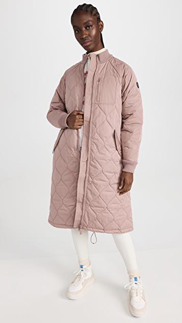 商品SWEATY BETTY|撞色绗缝大衣,价格¥2784,第6张图片详细描述