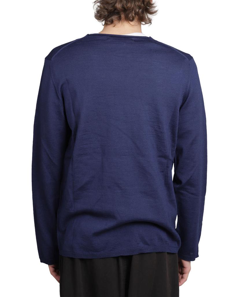 Comme des Garçons Shirt Comme Des Garcons Shirt Navy Crewneck Sweater商品第3张图片规格展示