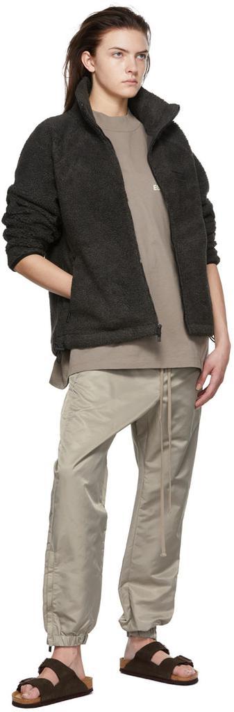 商品Essentials|Taupe Nylon Track Pants,价格¥757,第6张图片详细描述