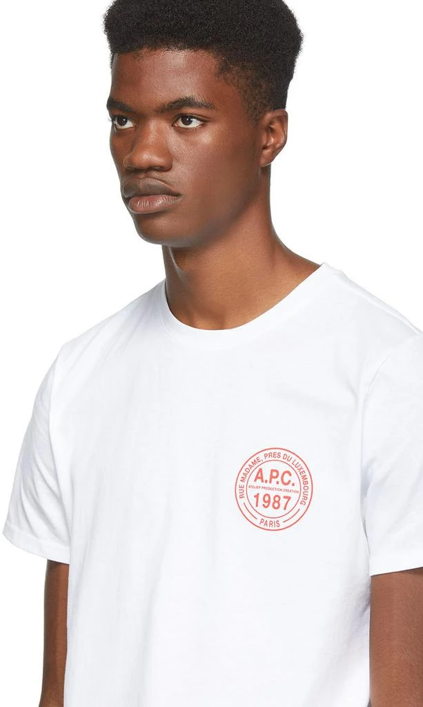商品A.P.C.|White Ollie T-Shirt,价格¥492,第4张图片详细描述