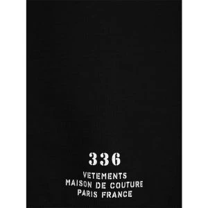 VETEMENTS 女士卫衣/帽衫 UA52TR700B-BLACK 商品