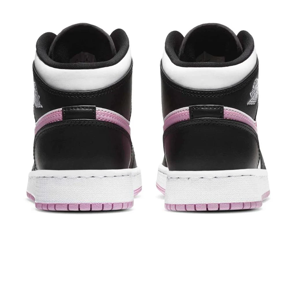 商品Jordan|Air Jordan 1 Mid White Arctic Pink (GS),价格¥2133,第4张图片详细描述