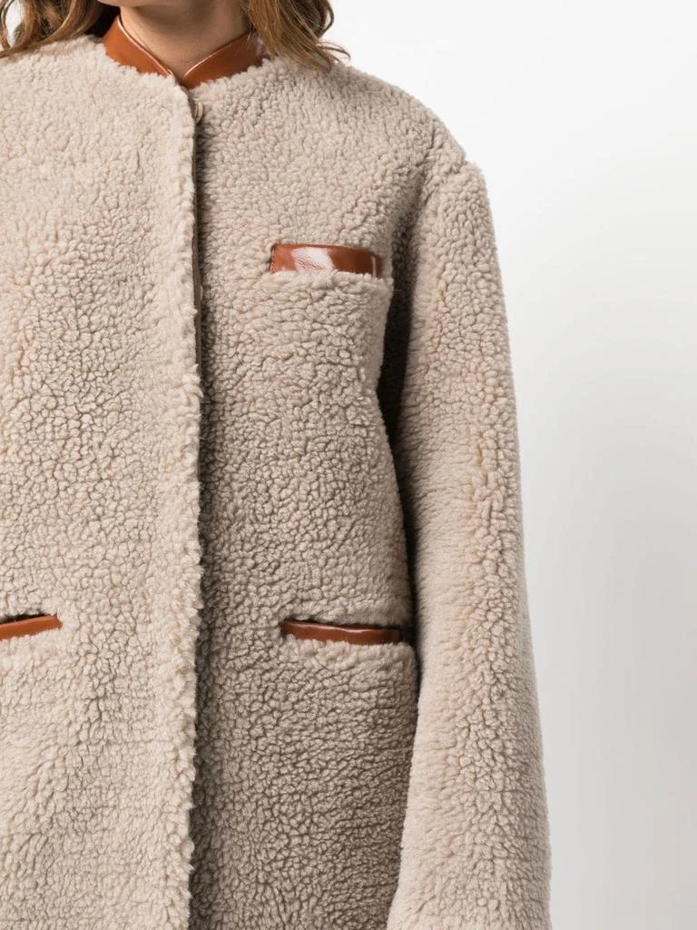 商品ALYSI|ALYSI Long faux fur coat,价格¥2765,第5张图片详细描述