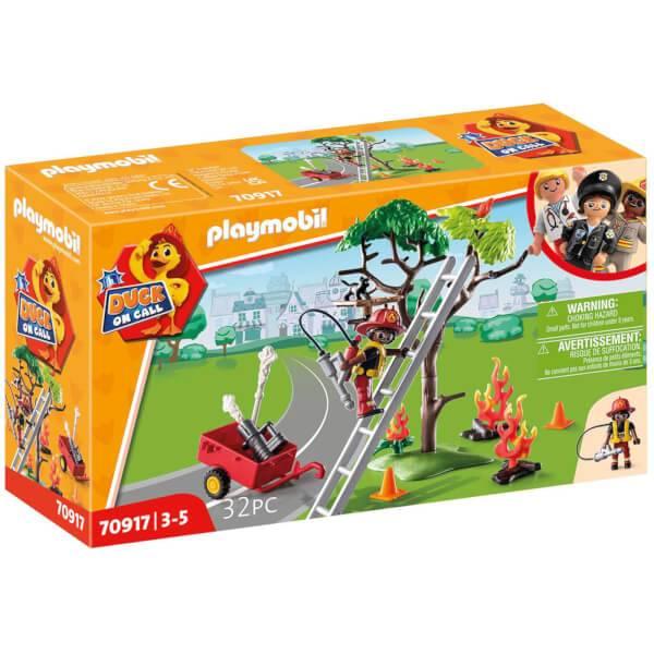 Playmobil D.O.C.- Fire Rescue Action: Cat Rescue (70917)商品第1张图片规格展示