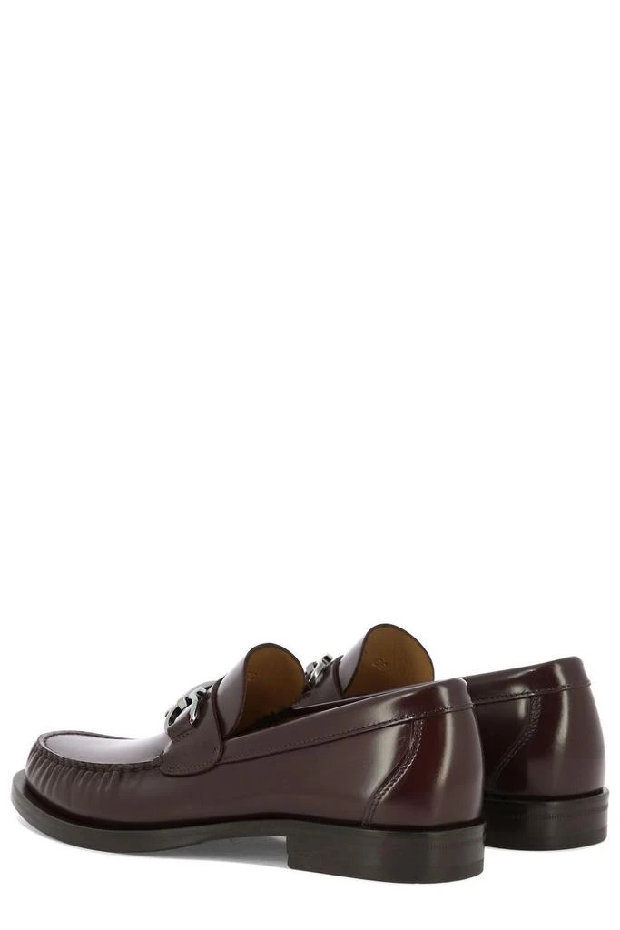 商品Salvatore Ferragamo|Salvatore Ferragamo Gancini-Plaque Slip-On Loafers,价格¥3509,第4张图片详细描述