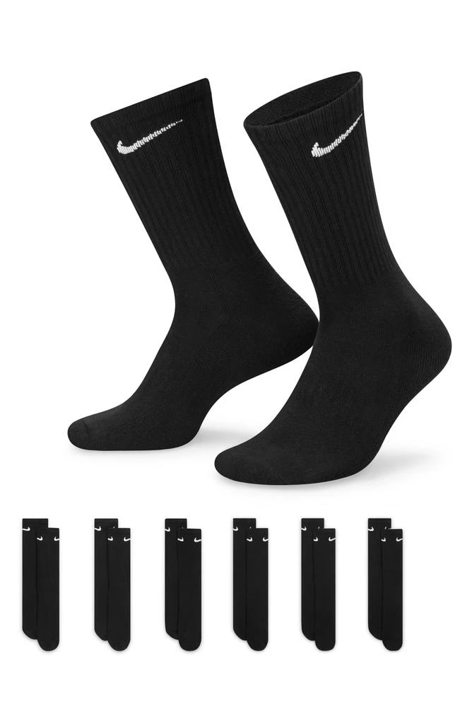 商品NIKE|Everyday Crush Crew Socks - Pack of 6,价格¥169,第4张图片详细描述