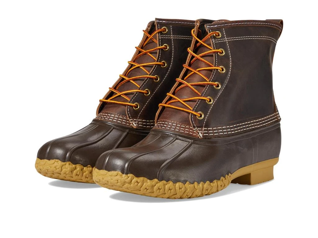 商品L.L.BEAN|Bean Boot 8" Leather Primaloft Flannel Lined,价格¥1343-¥1643,第1张图片