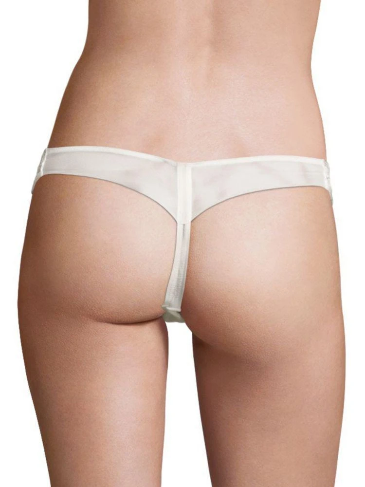商品La Perla|La Perla Lace Front Thong,价格¥413,第2张图片详细描述