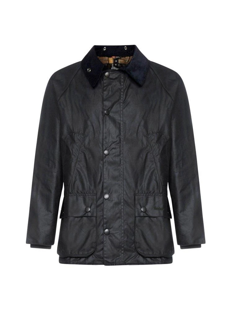 商品Barbour|Barbour Bedale Waxed Long Sleeved Jacket,价格¥1934,第1张图片