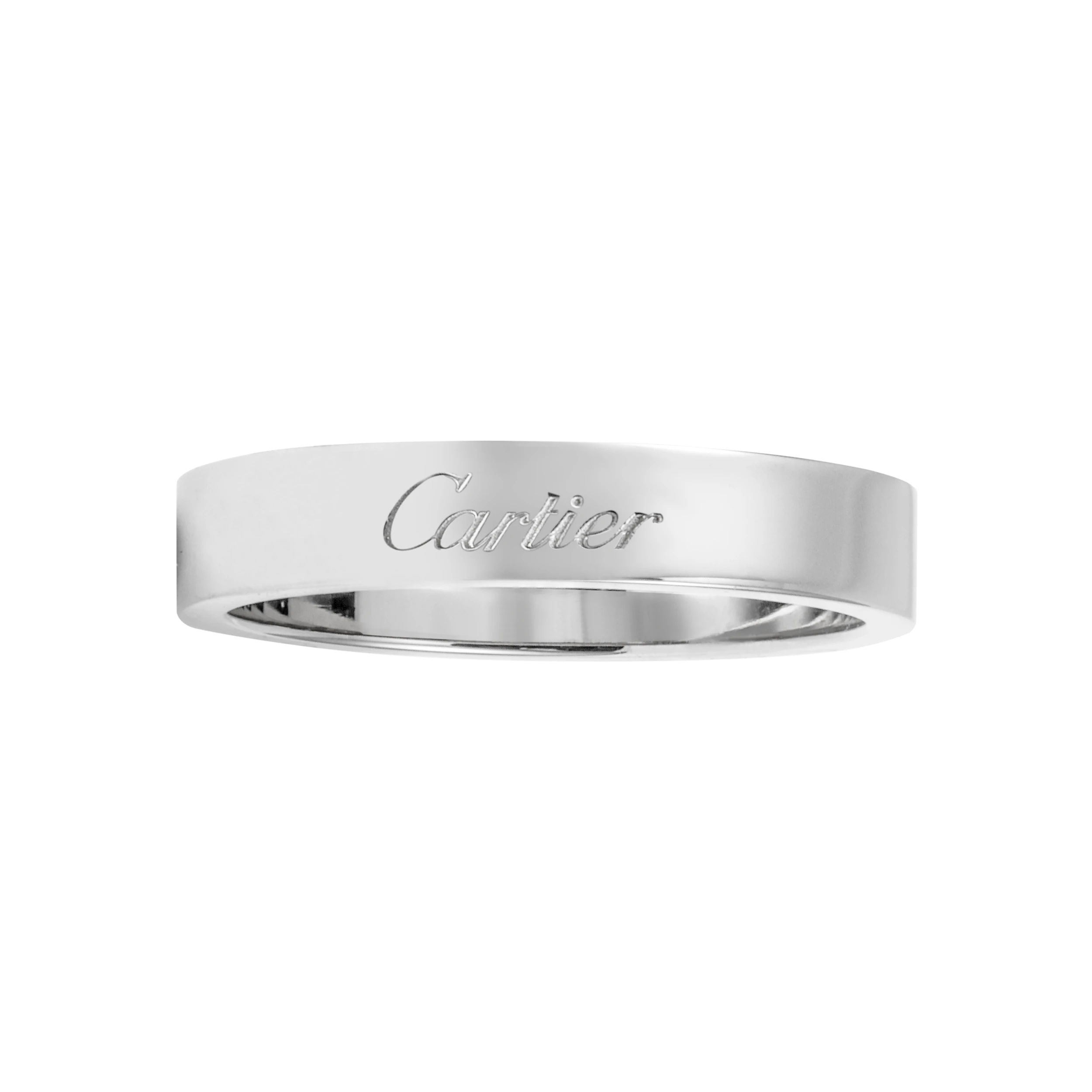 商品[国内直发] Cartier|CARTIER卡地亚 C de 系列 结婚对戒 铂金宽版 铂金 戒指 男女同款情侣款,价格¥11259,第5张图片详细描述