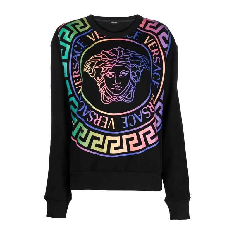 商品[国内直发] Versace|VERSACE 黑色女士卫衣/帽衫 1001574-1A01174-2B070,价格¥6084,第1张图片